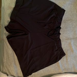 LuLaRoe Jessica shorts - SOLID BLACK - size XL